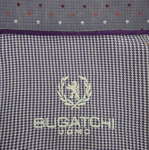 Bugatchi Uomo Men's Purple Dress Shirt - Picture 2 of 4